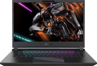 GIGABYTE - AORUS 15.6" 144Hz Gaming Laptop FHD - Intel i5-13500H with 8GB DDR5 - NVIDIA GeForce RTX 4050 - 512GB SSD - Front_Zoom