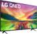 Left. LG - 50" Class 80 Series QNED 4K UHD Smart webOS TV - Dark Steel Silver.