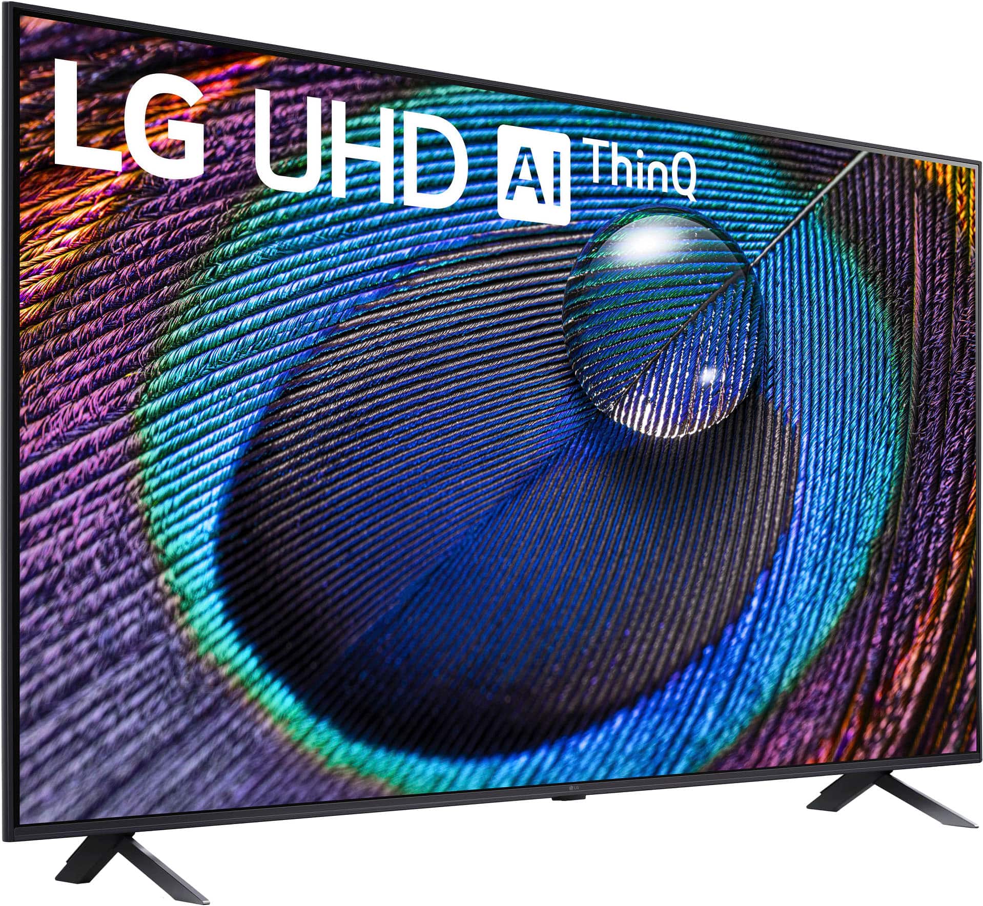 Left. LG - 50” Class UR9000 Series LED 4K UHD Smart webOS TV - Dark Grey.