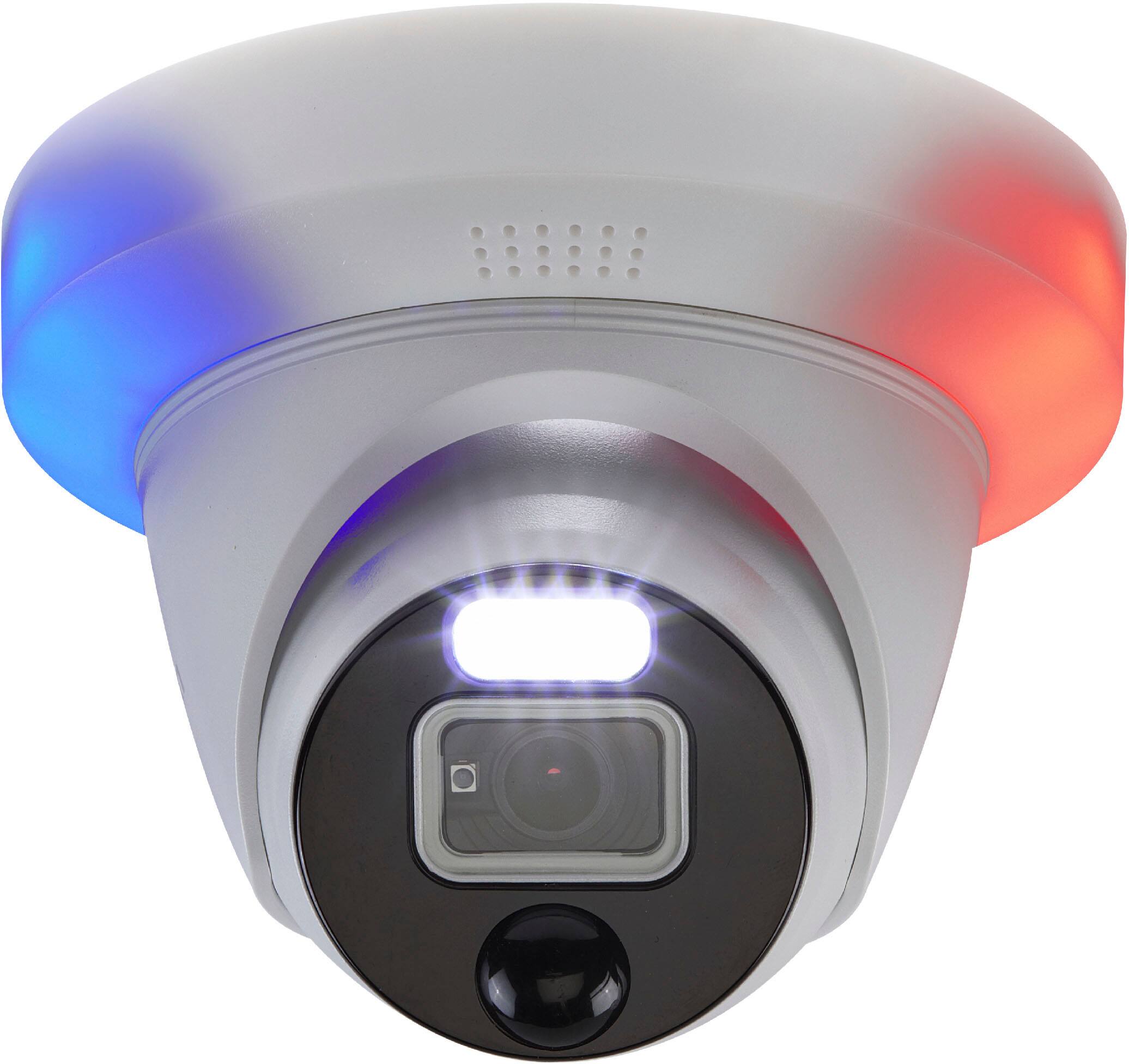 Alt View 16. Swann - Home 8-Channel, 8-Dome Camera, Indoor/Outdoor Wired 1080p 1TB DVR Security Camera System - White.