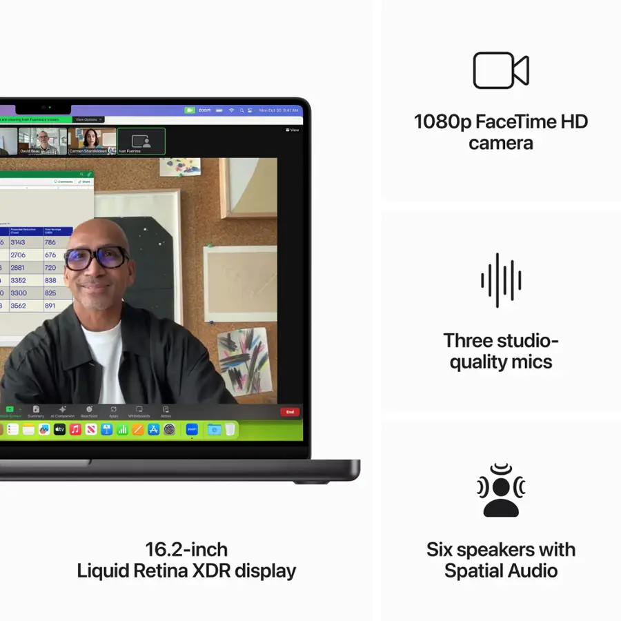 Laptop_Computers:

* 16.2-inch Liquid Retina XDR display
* Three studio-quality mics
* Six speakers with Spatial Audio
* 1080p FaceTime HD camera
* 16.2-inch Liquid Retina XDR display
* Three studio-quality mics
* Six speakers with Spatial Audio
* 1080p FaceTime HD camera
* 16.2-inch Liquid Retina XDR display
* Three studio-quality mics
* Six speakers with Spatial Audio
* 1080p FaceTime HD camera
* 16.2-inch Liquid Retina XDR display
* Three studio-quality mics
* Six speakers with Spatial Audio
* 1080p FaceTime HD camera
* 16.2-inch Liquid Retina XDR display
* Three studio-quality mics
* Six speakers with Spatial Audio
* 1080p FaceTime HD camera
* 16.2-inch Liquid Retina XDR display
* Three studio-quality mics
* Six speakers with Spatial Audio
* 1080p FaceTime HD camera
* 16.2-inch Liquid Retina XDR display
* Three studio-quality mics
* Six speakers with Spatial Audio
* 1080p FaceTime HD camera
* 16.2-inch Liquid Retina XDR display
* Three studio-quality mics
* Six speakers with Spatial Audio
* 1080p FaceTime HD camera
* 16.2-inch Liquid Retina XDR display
* Three studio-quality mics
* Six speakers with Spatial Audio
* 1080p FaceTime HD camera
* 16.2-inch Liquid Retina XDR display
* Three studio-quality mics
* Six speakers with Spatial Audio
* 1080p FaceTime HD camera
* 16.2-inch Liquid Retina XDR display
* Three studio-quality mics
* Six speakers with Spatial Audio
* 1080p FaceTime HD