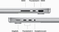 Alt View 15. Apple - MacBook Pro 14" Laptop - M3 Pro chip - 18GB Memory - 14-core GPU - 512GB SSD (Latest Model) - Silver.