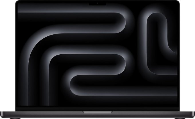 Apple - MacBook Pro 16" Laptop - M3 Pro chip - 18GB Memory - 18-core GPU - 512GB SSD (Latest Model) - Space Black - Space Black