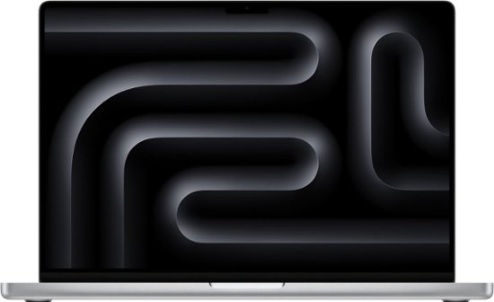 Front. Apple - MacBook Pro 16" Laptop - M3 Pro chip - 36GB Memory - 18-core GPU - 512GB SSD (Latest Model) - Silver.