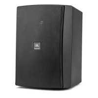 JBL - Stage XD6 6.5" 2-Way Indoor/Outdoor All-Weather Loudspeakers (Pair) - Black - Front_Zoom