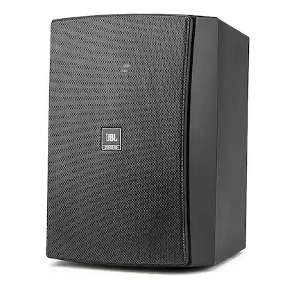 Front. JBL - Stage XD6 6.5" 2-Way Indoor/Outdoor All-Weather Loudspeakers (Pair) - Black.
