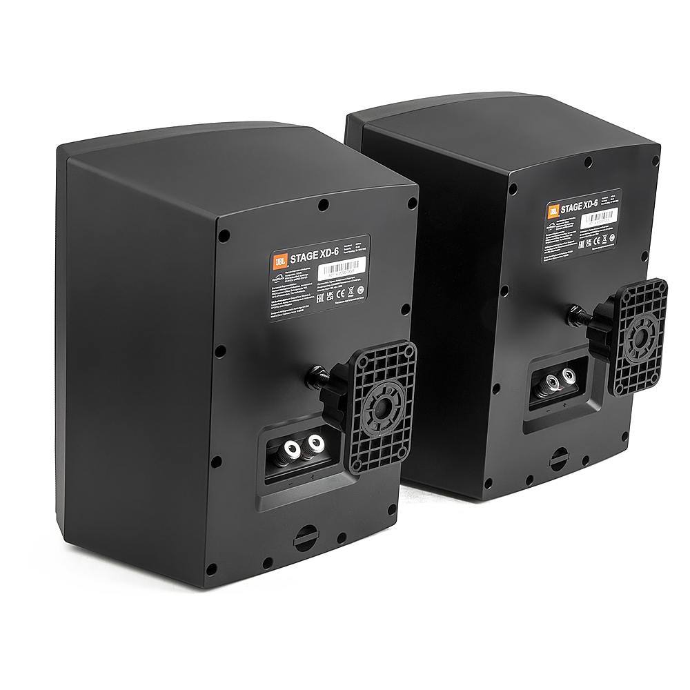 Alt View 13. JBL - Stage XD6 6.5" 2-Way Indoor/Outdoor All-Weather Loudspeakers (Pair) - Black.