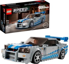 LEGO - Speed Champions 2 Fast 2 Furious Nissan Skyline GT-R (R34) 76917 - Front_Zoom