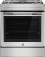 JennAir - 6.2 Cu. Ft. Slide-In Electric Convection Range with Dual-Choice Element - Stainless Steel - Front_Zoom