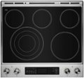Alt View Zoom 11. JennAir - 7.1 Cu. Ft. Slide-In Electric Convection Range with Triple-Choice Element - Stainless Steel.