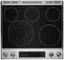 Alt View 11. JennAir - 7.1 Cu. Ft. Slide-In Electric Convection Range with Triple-Choice Element - Stainless Steel.