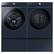 Alt View 15. Samsung - BESPOKE 7.8 Cu. Ft. Stackable Smart Electric Dryer with Steam and Ventless Hybrid Heat Pump - Brushed Navy.