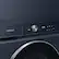 Alt View 18. Samsung - BESPOKE 7.8 Cu. Ft. Stackable Smart Electric Dryer with Steam and Ventless Hybrid Heat Pump - Brushed Navy.