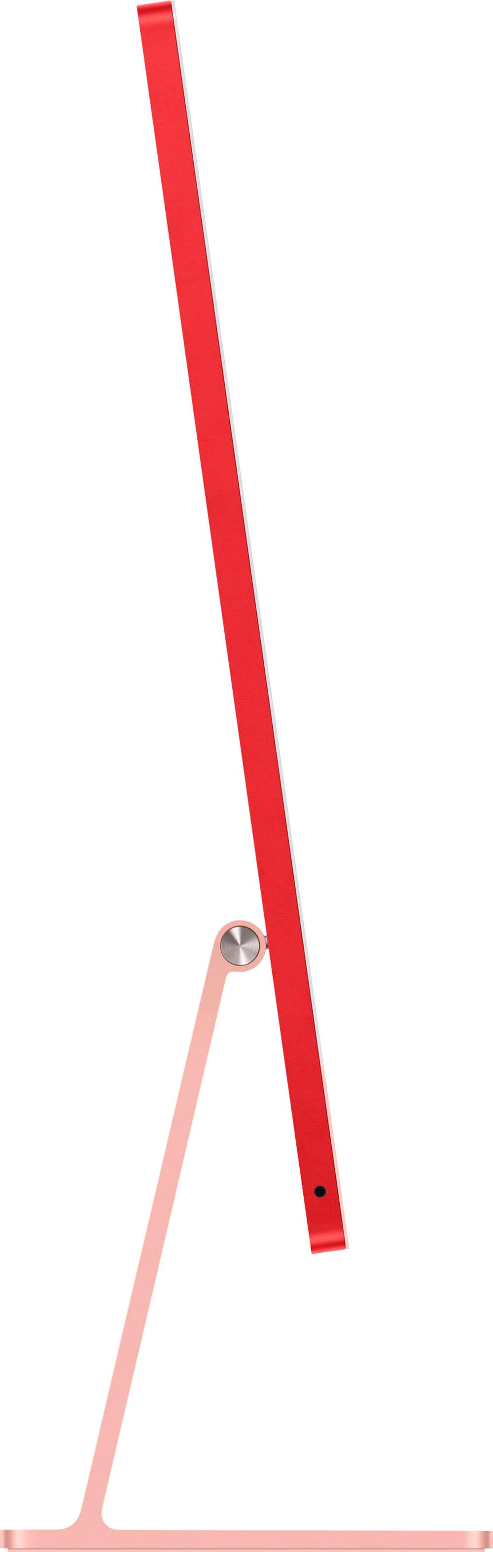 Angle. Apple - iMac 24" All-in-One - M3 chip - 8GB Memory - 512GB (Latest Model) - Pink.