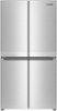 KitchenAid - 19.4 Cu. Ft. Bottom-Freezer 4-Door French Door Refrigerator - Stainless Steel