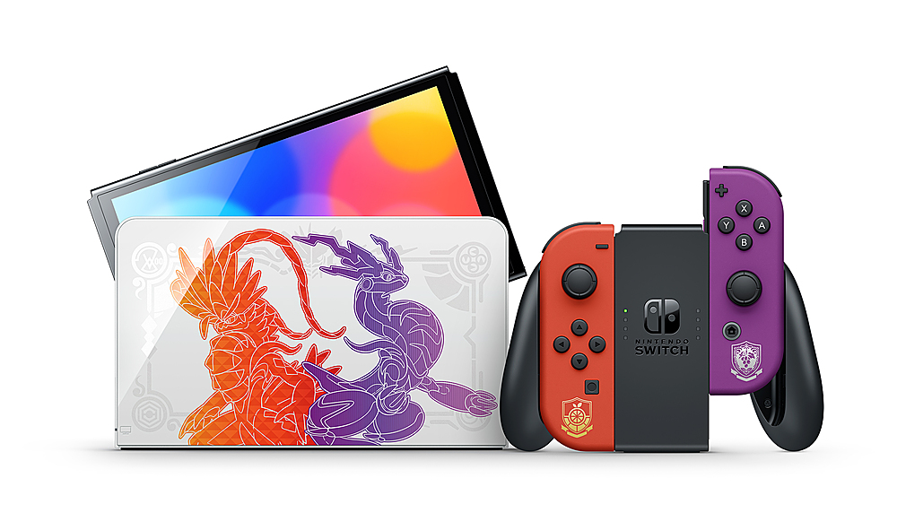 Best Buy: Nintendo Geek Squad Certified Refurbished Switch – OLED Model:  Pokémon Scarlet & Violet Edition Multi GSRF HEGSKEAAA
