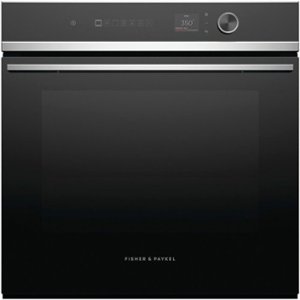 Fisher & Paykel - 24-in Built-In Single Electric Convection Wall Oven - Stainless Steel