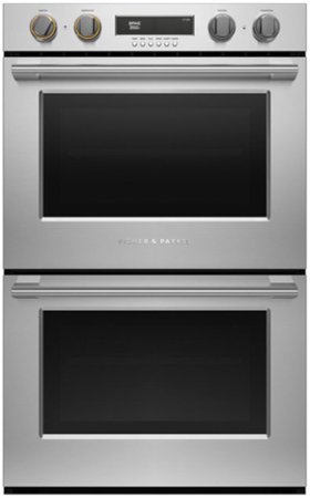 Fisher & Paykel - 30-in Built-In Electric Convection Double Wall Oven - Stainless Steel