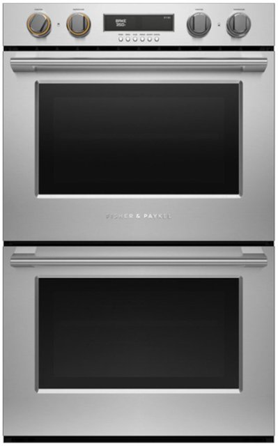 Fisher & Paykel – 30-in Professional Double Oven, Dial, Self-cleaning – Stainless steel