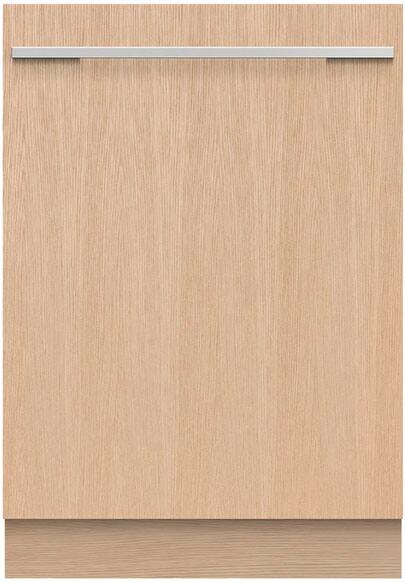 Front. Fisher & Paykel - 24-in Top Control Built-in Dishwasher - Custom Panel Ready.