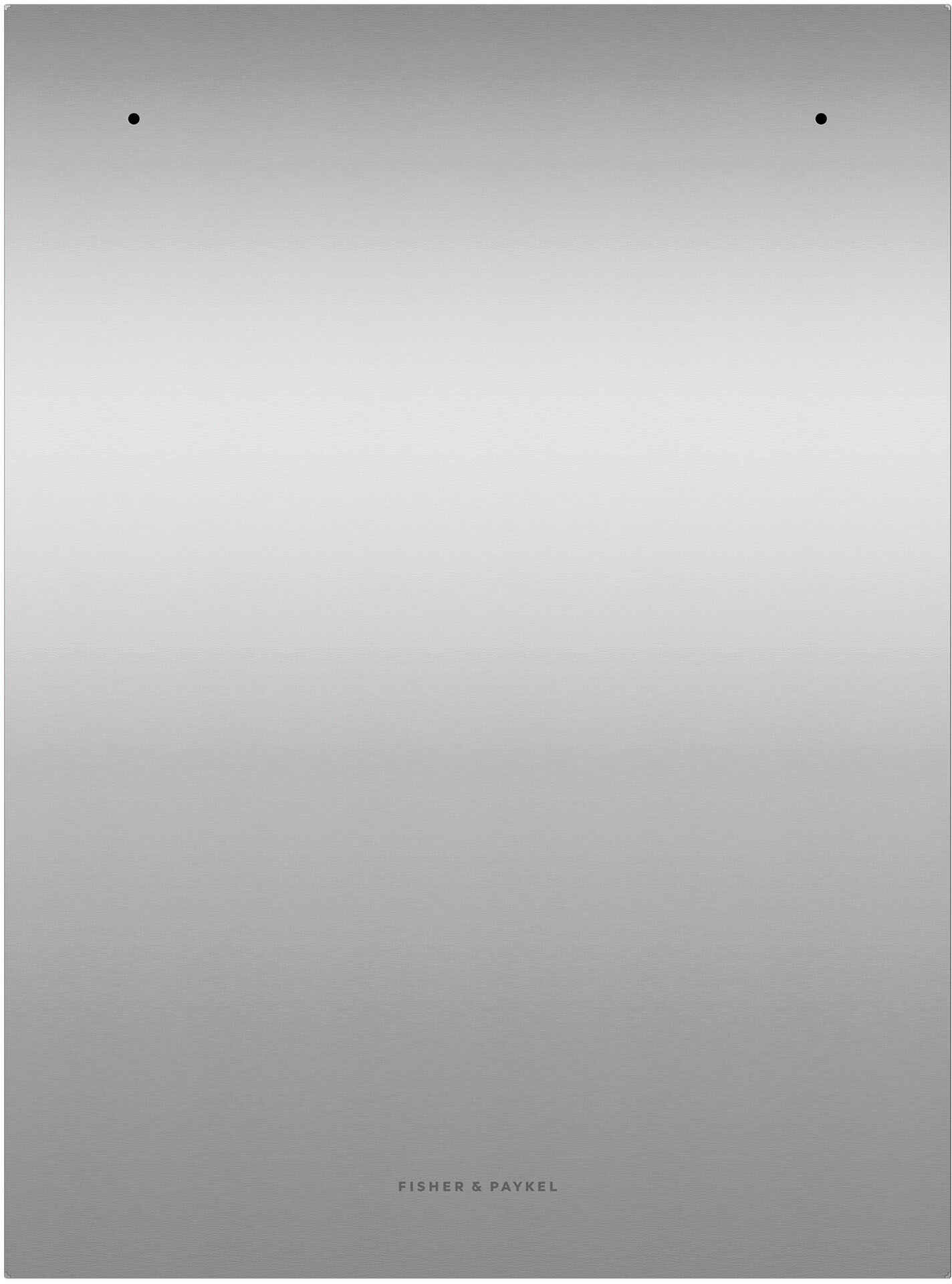 Angle View: Fisher & Paykel - Stainless Steel Panel for Dishwashers - Silver