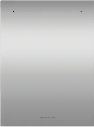 Angle. Fisher & Paykel - Dishwasher Door Panel for DW24UT4I2 and DW24UT212 FPA US - stainless steel.