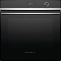 Fisher & Paykel - 24-in Built-In Single Electric Convection Wall Oven - Stainless Steel - Front_Zoom