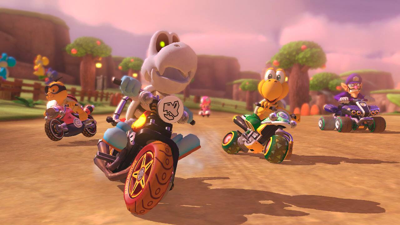 Jogo Mario Kart 8 Deluxe Nintendo Nintendo Switch com o Melhor Preço é no  Zoom