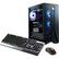 Front. MSI - Aegis RS Gaming Desktop - Intel i7-13700KF - 32 GB Memory - NVIDIA GeForce RTX 4080 Up to 16 GB - 2 TB HDD + 1 TB SSD - Black.