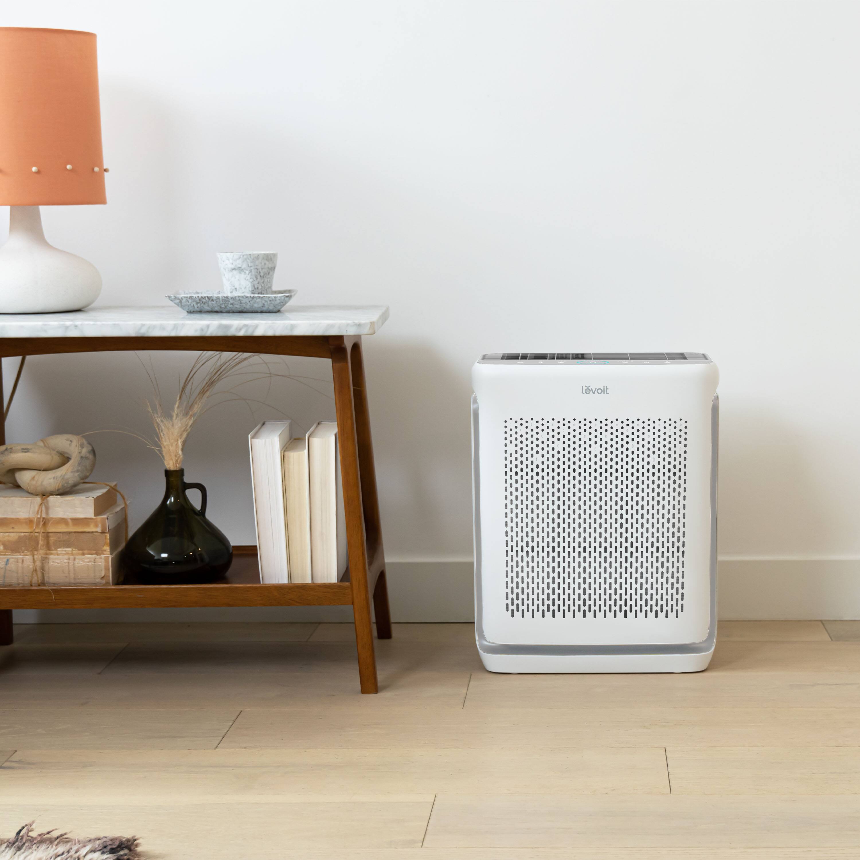 Alt View 16. Levoit - Vital 200S Smart True HEPA Air Purifier with Pet Mode - White/Grey.