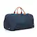 Angle. PKG - Bishop 42L Recycled Duffle Bag - Navy/Tan.