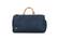 Left. PKG - Bishop 42L Recycled Duffle Bag - Navy/Tan.