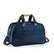 Front. PKG - Westmount 26L Recycled Duffle Bag - Navy/Tan.