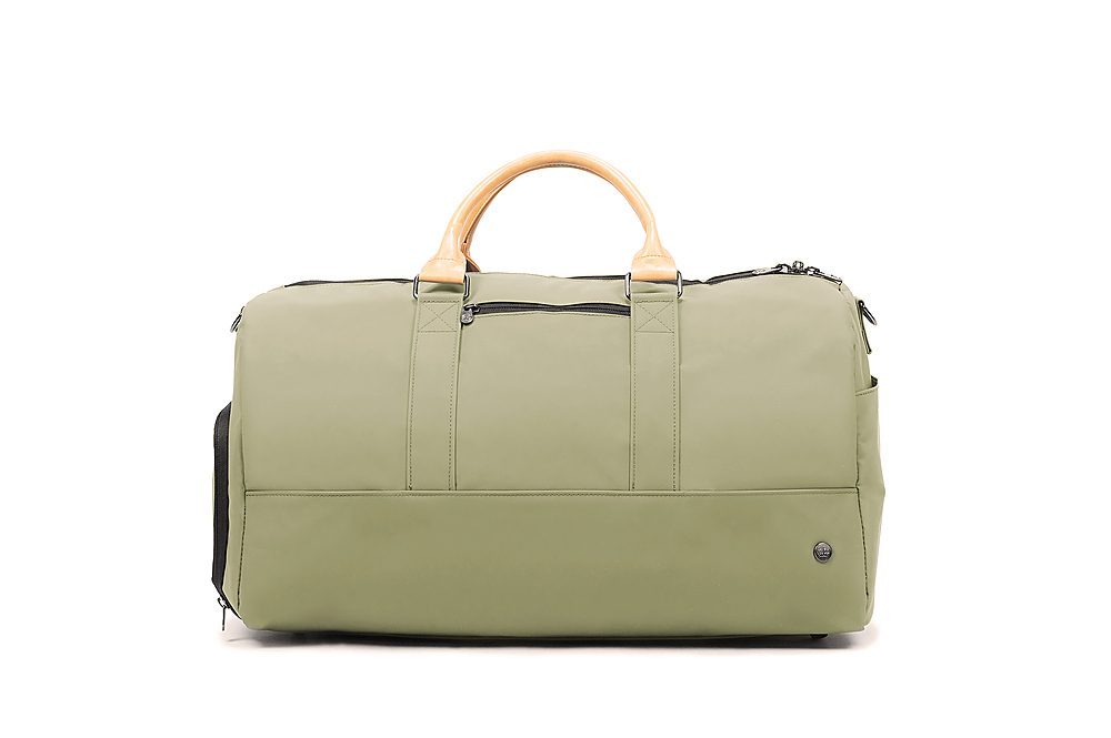 Pkg - Bishop 42L Recycled Duffle Bag - Green/Light Tan