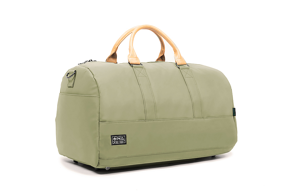 Pkg - Bishop 42L Recycled Duffle Bag - Green/Light Tan
