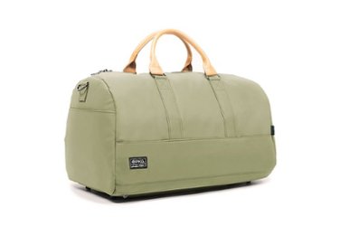 PKG - Bishop 42L Recycled Duffle Bag - Green/Light Tan - Front_Zoom