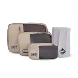 PKG - Union Recycled Packing Cubes 3 Pack - Ginger Root/Tan