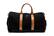 Angle. PKG - Rosedale 41L Recycled Garment Duffle Bag - Black/Tan.