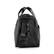 Left. PKG - Westmount 26L Recycled Duffle Bag - Black/Tan.