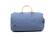 Alt View 11. PKG - Bishop 42L Recycled Duffle Bag - Blue/Light Tan.