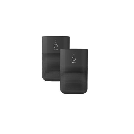 Levoit – Aromatherapy Desktop True HEPA Air Purifier – 2pk – Black