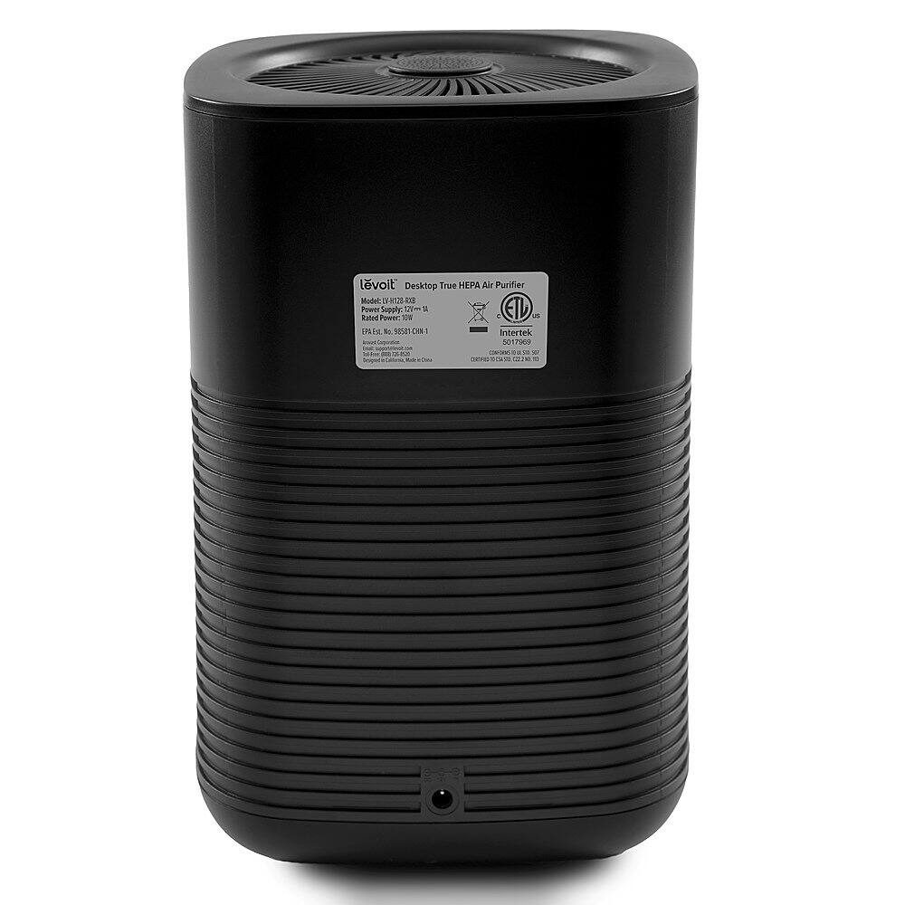Alt View 13. Levoit - Aromatherapy Desktop True HEPA Air Purifier - 2pk - Black.
