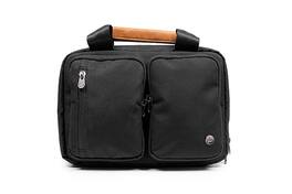 PKG - Simcoe Recycled Toiletry Bag - Black/Tan