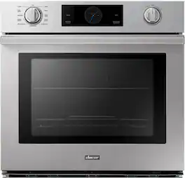 Dacor - Transitional 30" Built-In Single Electric Four-Part Pure Convection Wall Oven with Steam Assist and Chef Mode - Silver Stainless Steel