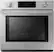 Front. Dacor - Transitional 30" Built-In Single Electric Four-Part Pure Convection Wall Oven with Steam Assist and Chef Mode - Silver Stainless Steel.