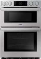 Dacor - Transitional 30" Built-In Electric Four-Part Pure Convection Combination Wall Oven with Microwave and Steam Assist - Silver Stainless Steel - Front_Zoom