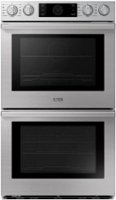 Dacor - Transitional 30" Built-In Electric Four-Part Pure Convection Double Wall Oven with Steam Assist and Chef Mode - Silver Stainless Steel - Front_Zoom