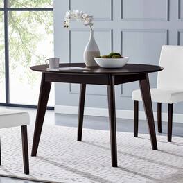 Vision 45" Round Dining Table by Modway - Cappuccino