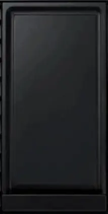 Dacor - Griddle for 36" Pro-Ranges and Rangetops - Black