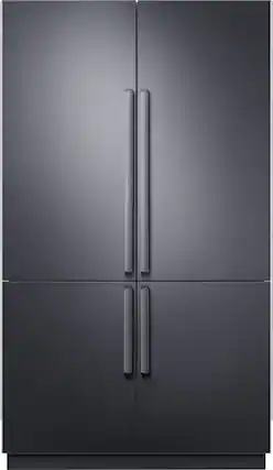 Front. Dacor - Panel Kit for 48" French Door Refrigerators (DRF48*) - Stainless Steel.